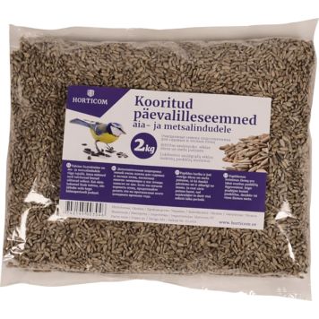 Kooritud päevalilleseemned Horticom 2 kg