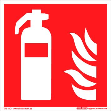 Kleebis "Tulekustuti"