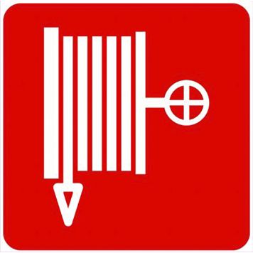 Kleebis "Tuletõrjevoolik"