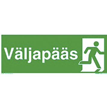 Kleebis "Väljapääs siin"