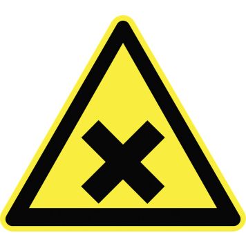 Kleebis "Kahjulik või ärritav aine"