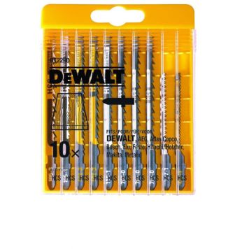 Tikksaeterade komplekt DeWalt DT2290-QZ 10 tk