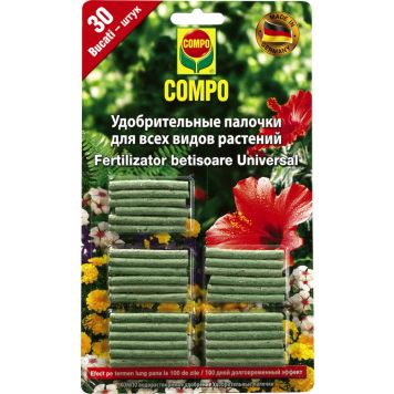 Universaalsed väetisepulgad 30 tk/lehel