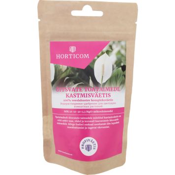 Õitsvate toataimede kastmisväetis Horticom 100g