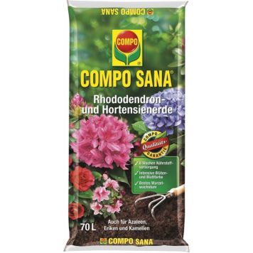 Rodo- ja hortensiamuld Compo 70 l