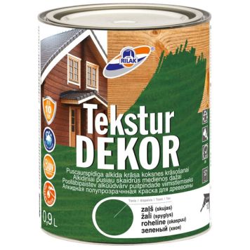 Alküüdvärv puitpindade viimistlemiseks 0,9 l, roheline