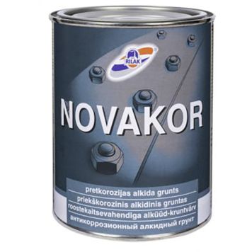 Kruntvärv Novakor, helehall 0,9 l