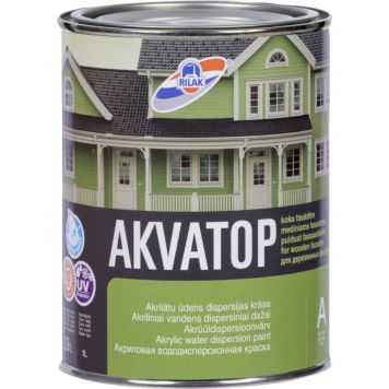 Puitfassaadivärv Rilak Akvatop 0,9 l
