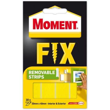 Eemaldatav kahepoollne teip Moment Fix