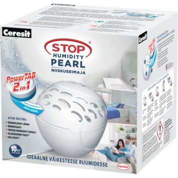 Niiskuseimaja täitetabletid Stop Humidity pearl Ceresit 2in1, 2 x 300 g
