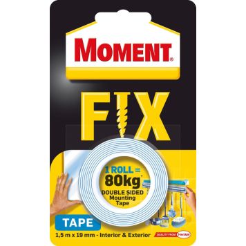 Kahepoolne teip Moment Fix 80 kg