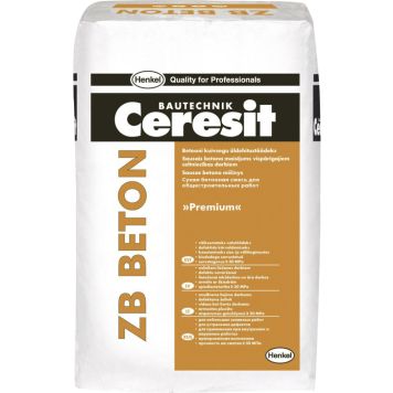 Kuivbetoonisegu üldehitustöödeks Ceresit ZB 25 kg
