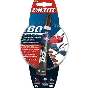 Universaalliim Loctite 60 sec 15 g