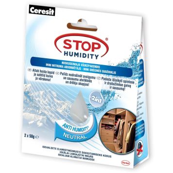 Niiskuseimaja Ceresit Stop Humidity Neutral 2 x 50 g
