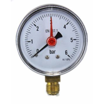 Manomeeter 0-10 bar ¼"