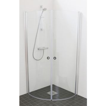 Dušinurk Nordium SK850K 85 X 85 cm kirgasklaas