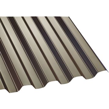 Laineplaat Gutta PC trapets, pronks 1,3 x 1045 x 2000 mm