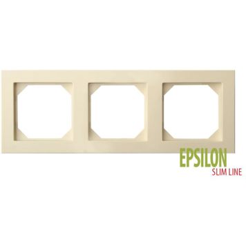 Raam Epsilon Slim 3-ne beež