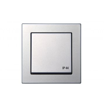 Maandusega pistikupesa Epsilon kaanega metall