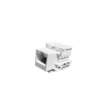 Moodulpesa arvutipistikule RJ45 cat6 valge