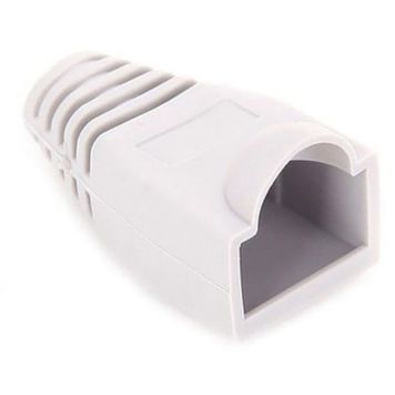 Arvuti pistiku katted RJ45 CAT5,6e valge 10 tk