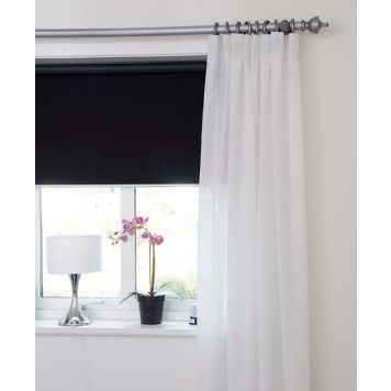 Kardinapuu 28 mm 260 cm, hõbedane