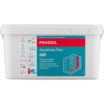 Hüdroisolatsioonimastiks Penosil AquaBrake Fiber 640 1,3 kg