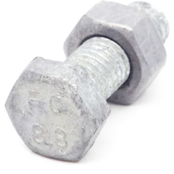 Polt + mutter Toode 8 x 25 mm