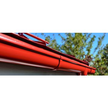 Vihmaveerenn Toode ümar punane 0,6 x 125 x 3000 mm