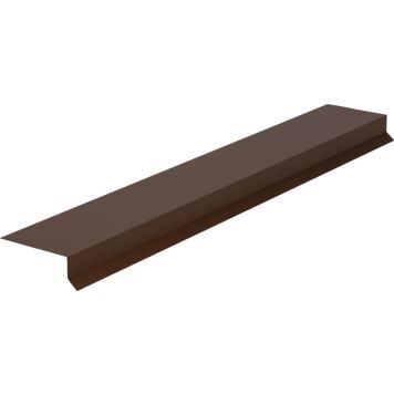 Räästaplekk Toode RR32 tumepruun 2500 mm