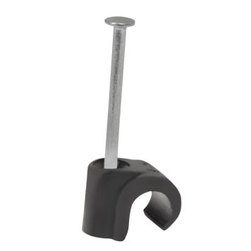 Kaabliklamber Baltplast BP KS 4-6 mm ümarale kaablile must 25 tk