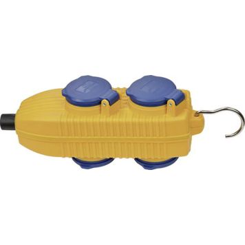 Pistikupesa 4-osaline konksuga