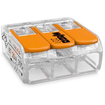 Ühendusklemm Wago Compact 221-413, 20 tk