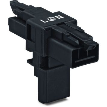 Pistikupesa Wago Winsta mini, T-jaotusega 1 sisend, 2 väljundit