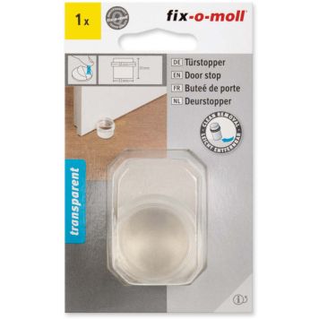 Uksestopper Fix-o-moll läbipaistev