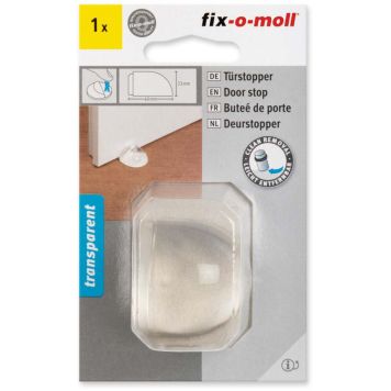 Uksestopper Fix-o-moll läbipaistev