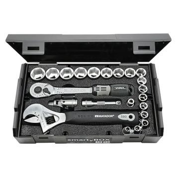 Padrunikomplekt Matador SmartyboxS2 3/8 26 osaline