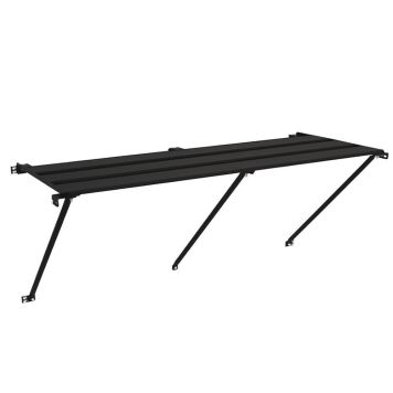 Kasvuhooneriiul Strömsö 1200 x 325 mm, must