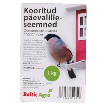 Kooritud päevalilleseemned 1 kg