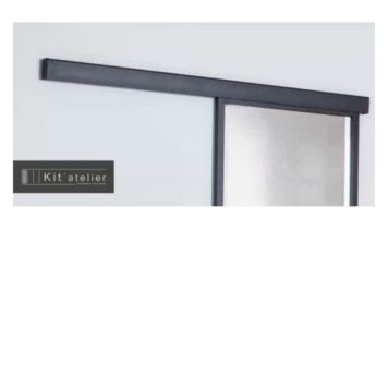 Lükandukse siinidekomplekt Loft must 1950 mm