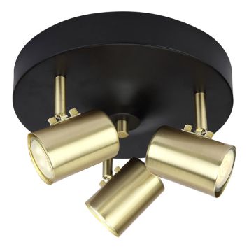 Kohtvalgusti Aneta Balder must/matt messing Ø 25 x 14 cm