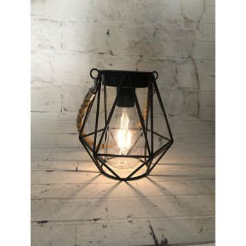 Päikesepatareiga LED-valgusti Bauhaus Latern