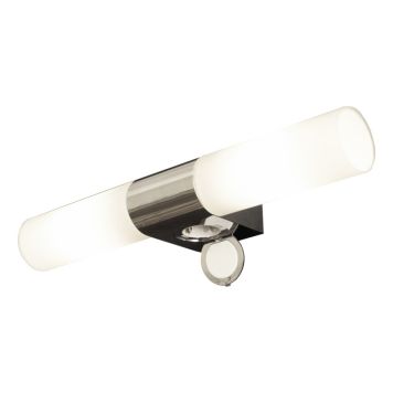 Seinavalgusti Aneta Cosenza kroom/opaalvalge 43,5 x 11,5 x 6,4 cm