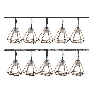 Päikesepatareiga LED-valgussari Luxform Sousse 10-osaline