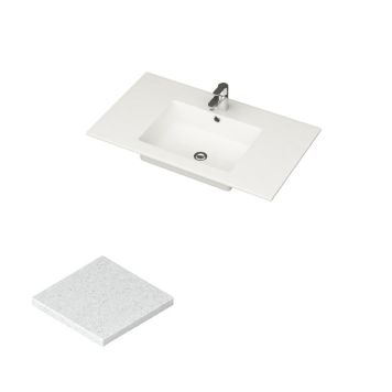 Töötasapind valamuga Skärgård IQ sädelev 40 cm