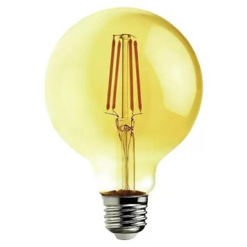 LED-lamp Voltolux G80 440 lm 4 W E27 2700 K Filament