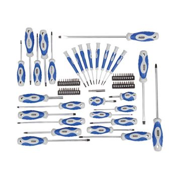 Kruvikeerajate komplekt Alpha Tools 70-osaline