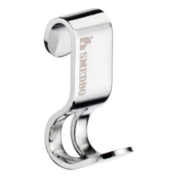 Riputuskonksud 2 tk Smedbo Sideline kroomitud DK2100