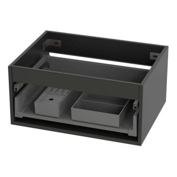 Külgkapp Camargue Skärgård IQ+ 60 cm matt must