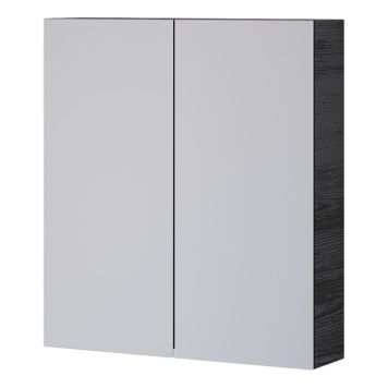 Peegelkapp Camargue Svanholm 60 x 65 cm must